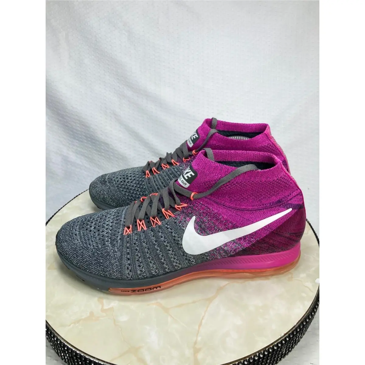 Nike shoes - Nike Zoom All Out Flyknit - Gray 5