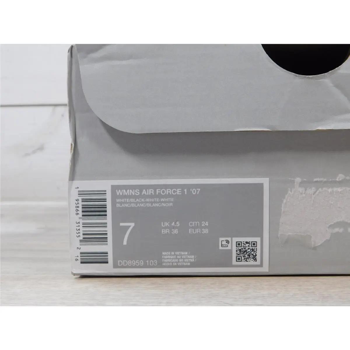 Nike shoes - Nike Air Force 1 - Air Force - DD8959-103 - White 10