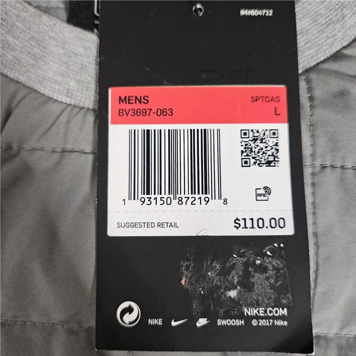 Nike clothing - Gray 1