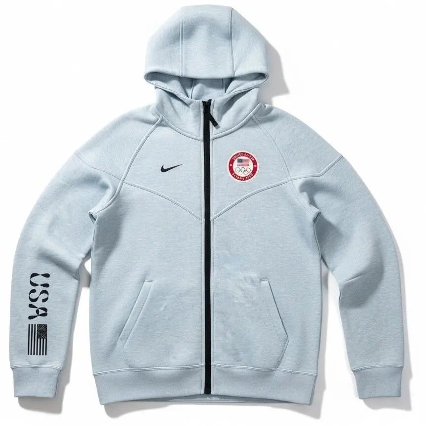Nike Tech Fleece Windrunner Hoodie – Team Usa Paralympic 2024 Women`s Small