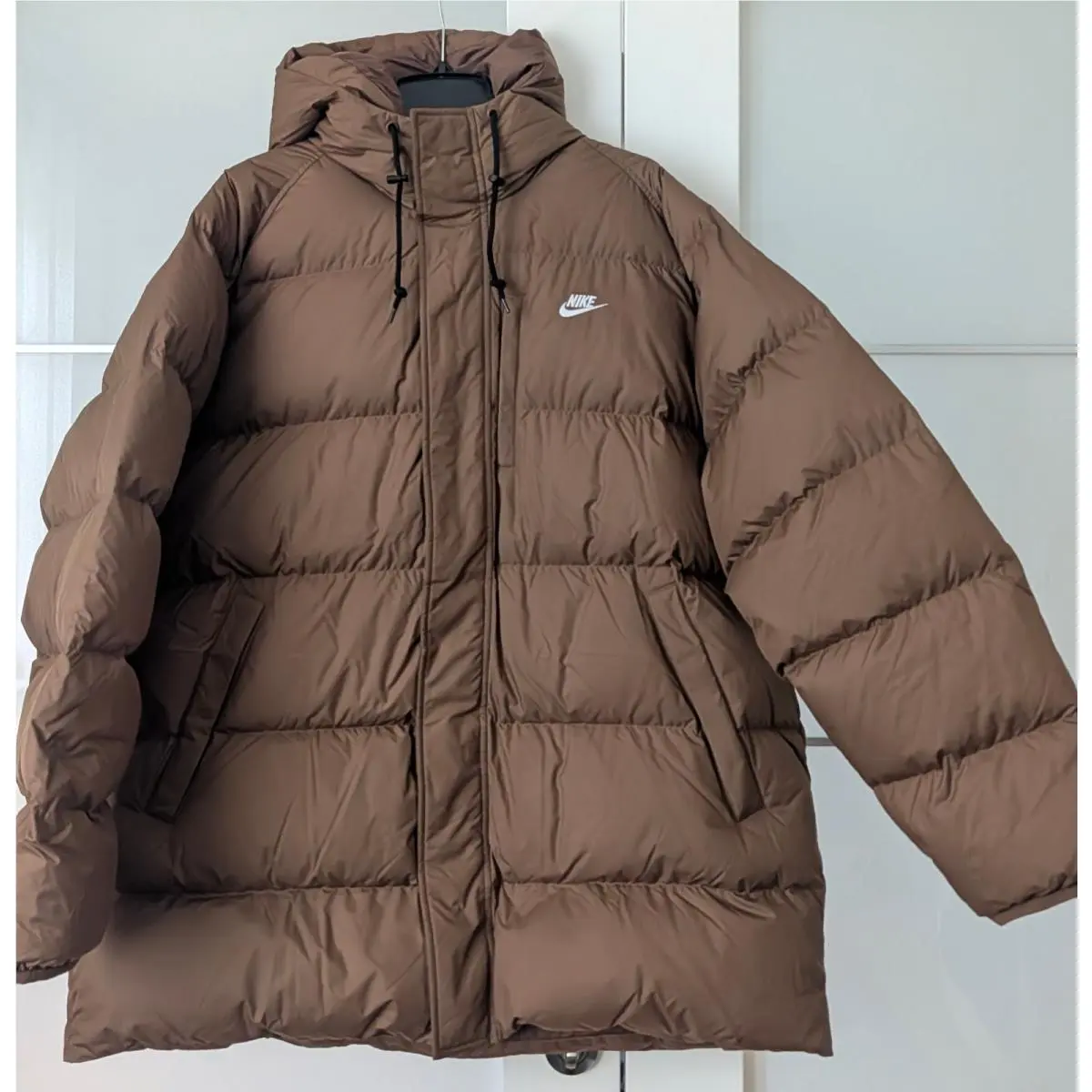 Men`s Sportswear Club Puffer Parka Jacket Down Fill Size XL by Nike