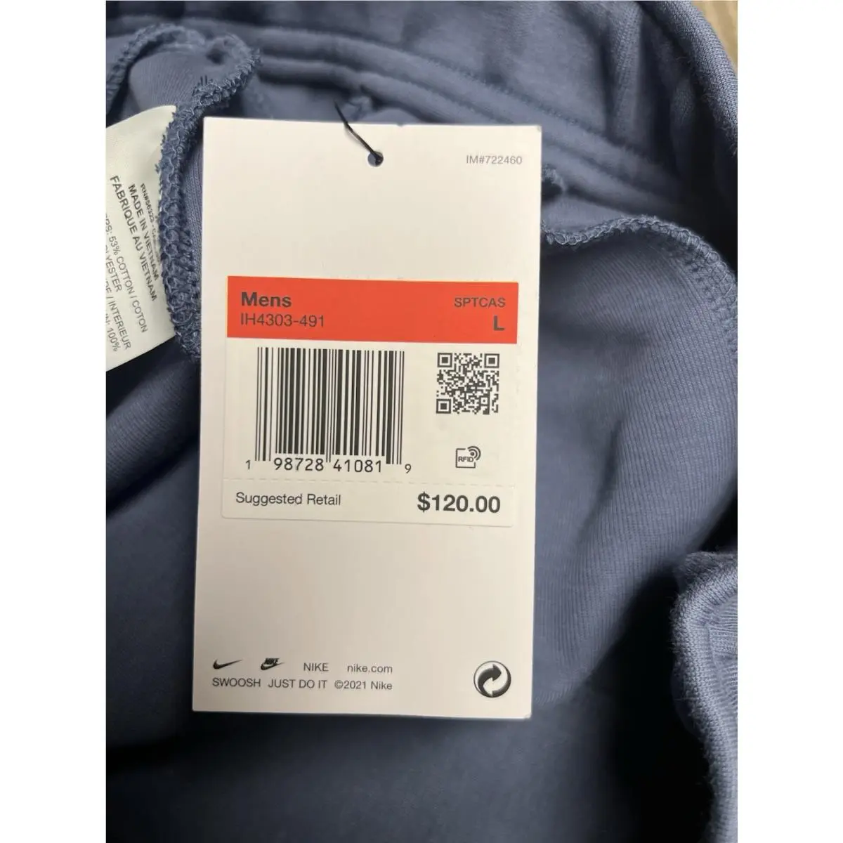Nike clothing - Nike Tech - Tech - IH4303491 - Blue 5