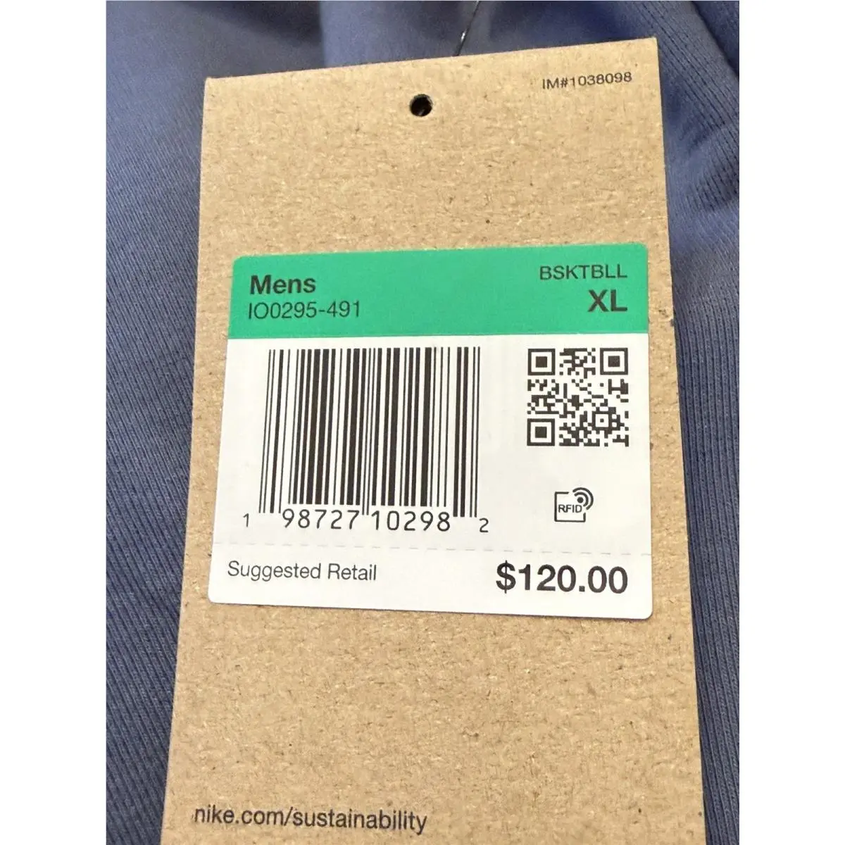 Nike clothing - IO0295-491 - IO0295-491 - Blue 2