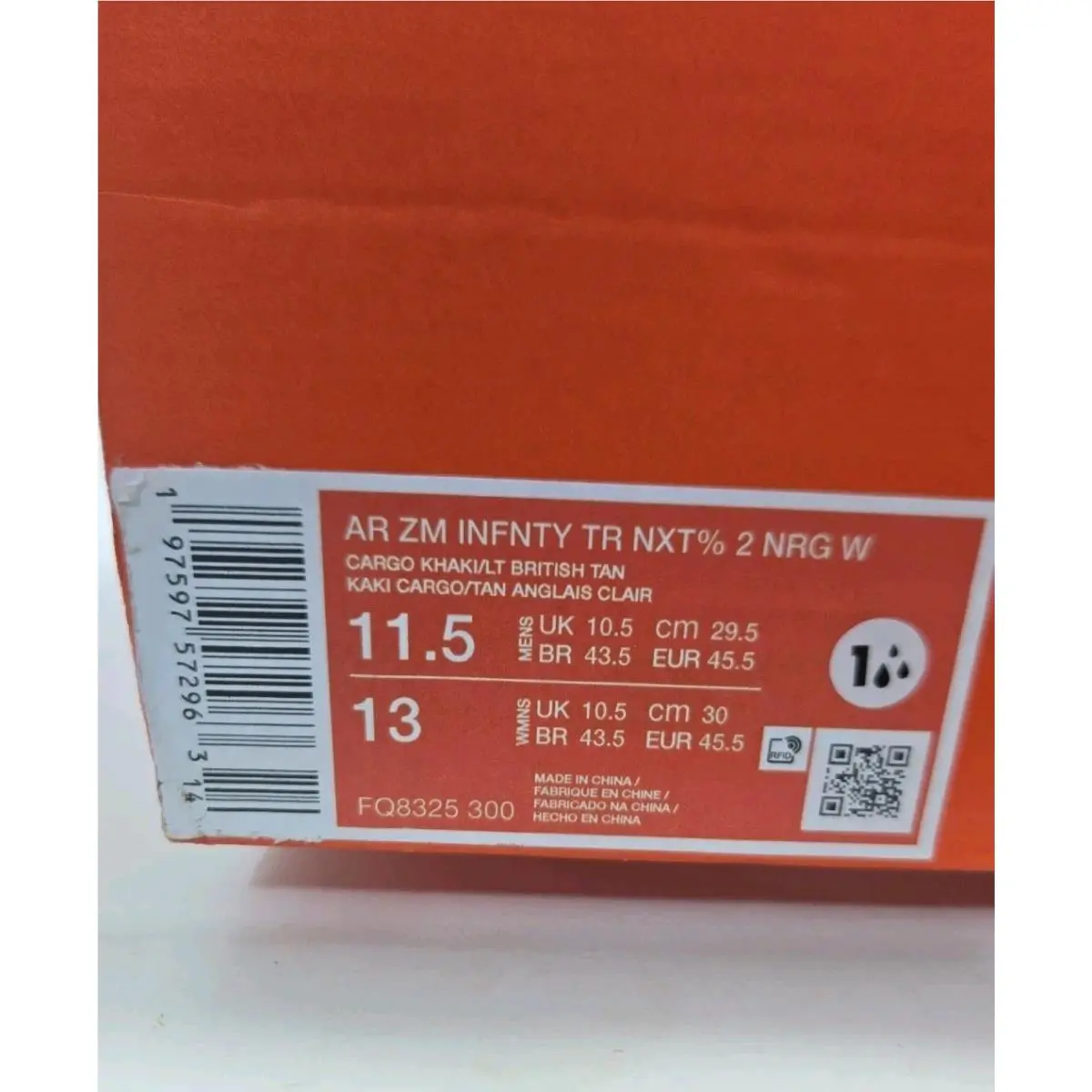 Nike shoes - Nike Air Zoom Infinity - Air Zoom Infinity - FQ3825-300 - Cargo Khaki/LT British Tan 4