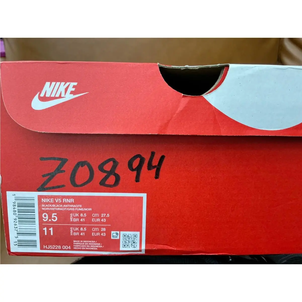 Nike shoes - Nike V5 RNR - RNR - Black 6