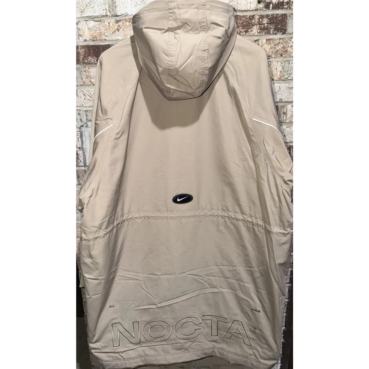 Nike clothing - Nike x NOCTA NRG Sideline Trench Coat - DV3647-248 - Khaki 9