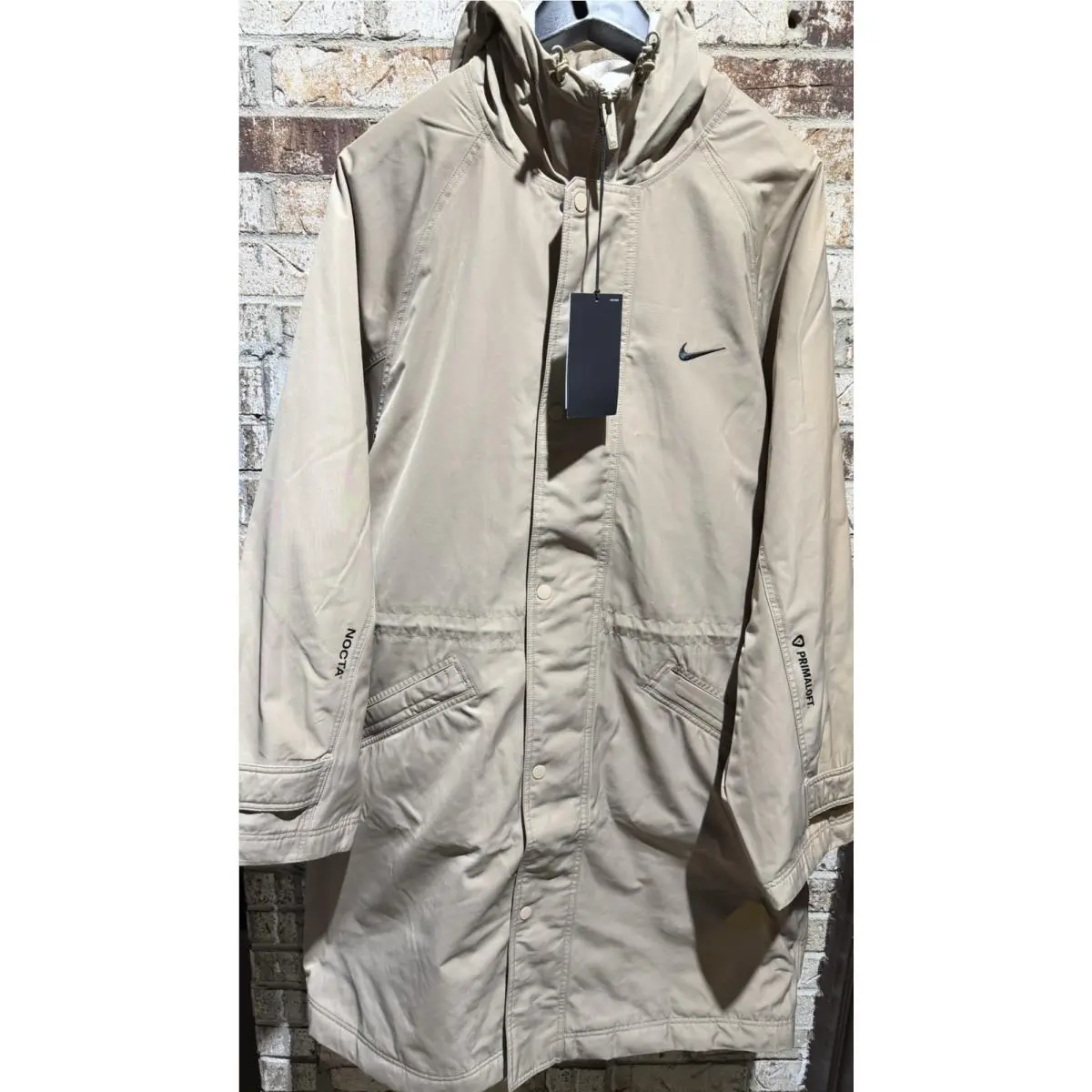 Nike clothing - Nike x NOCTA NRG Sideline Trench Coat - DV3647-248 - Khaki 4