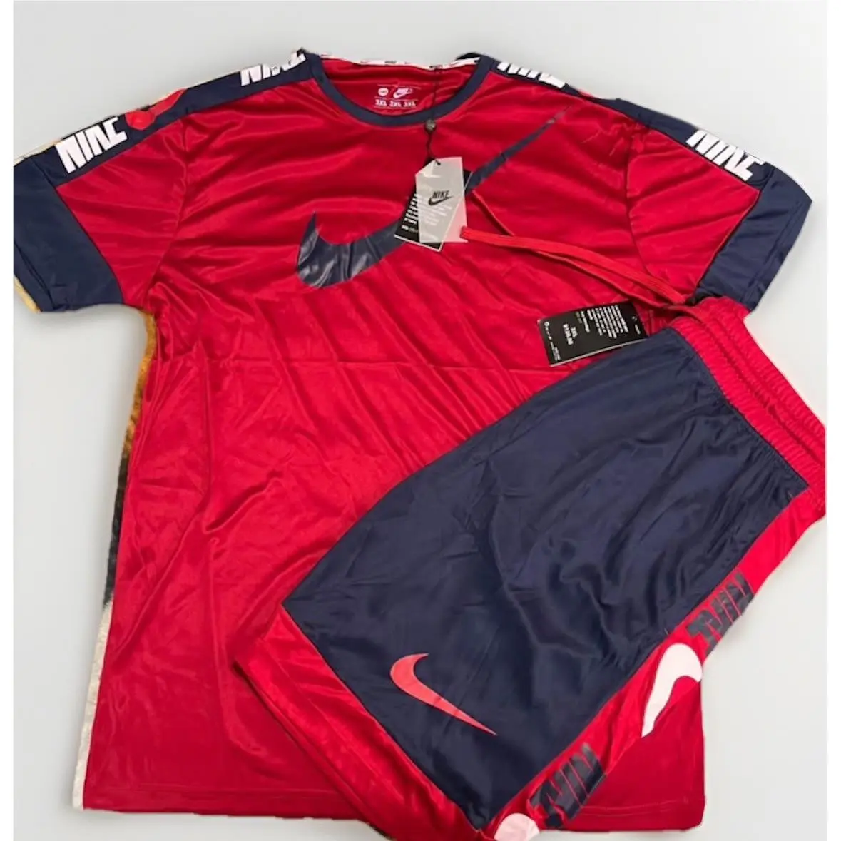 Men`s Swoosh Mesh Set Consisting of a Dri-fit and Shorts Size 3XL by Nike