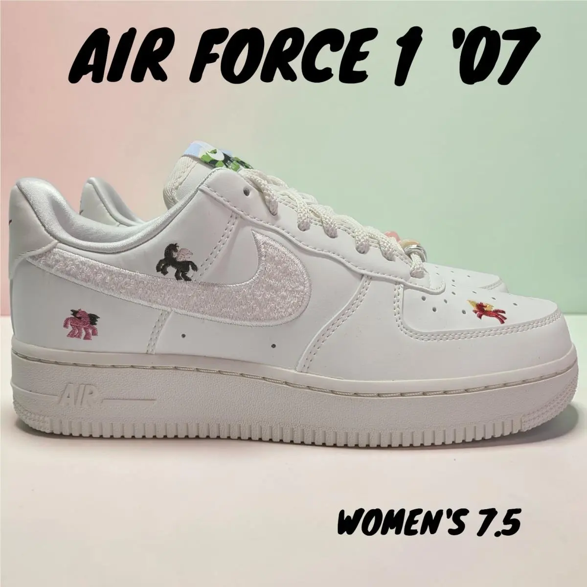 Wmns Air Force 1 `07 Pegasus Pack Chinese Year Of The Horse IQ1143-100 by Nike