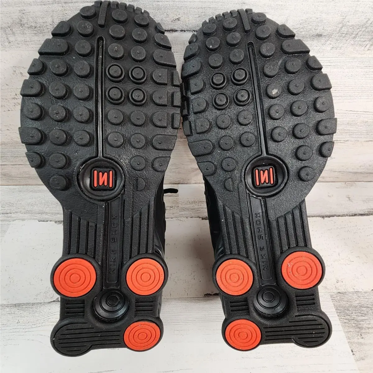 Nike shoes - Nike Shox R4 - Shox - Black 6