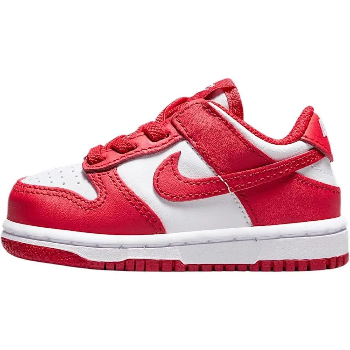 Toddler`s  Dunk Low White/university Red-white FB9107 119 - 6 by Nike