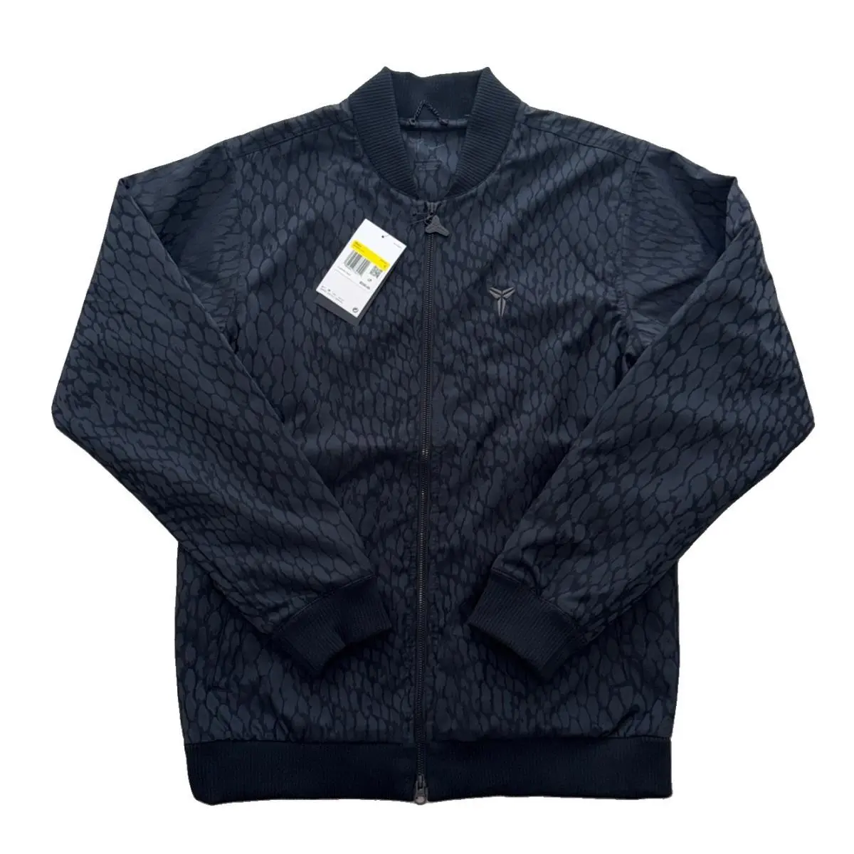 Kobe Bryant Black Snakeskin Bomber Venomenom Jacket IM4862-010 Men’s Size S by Nike