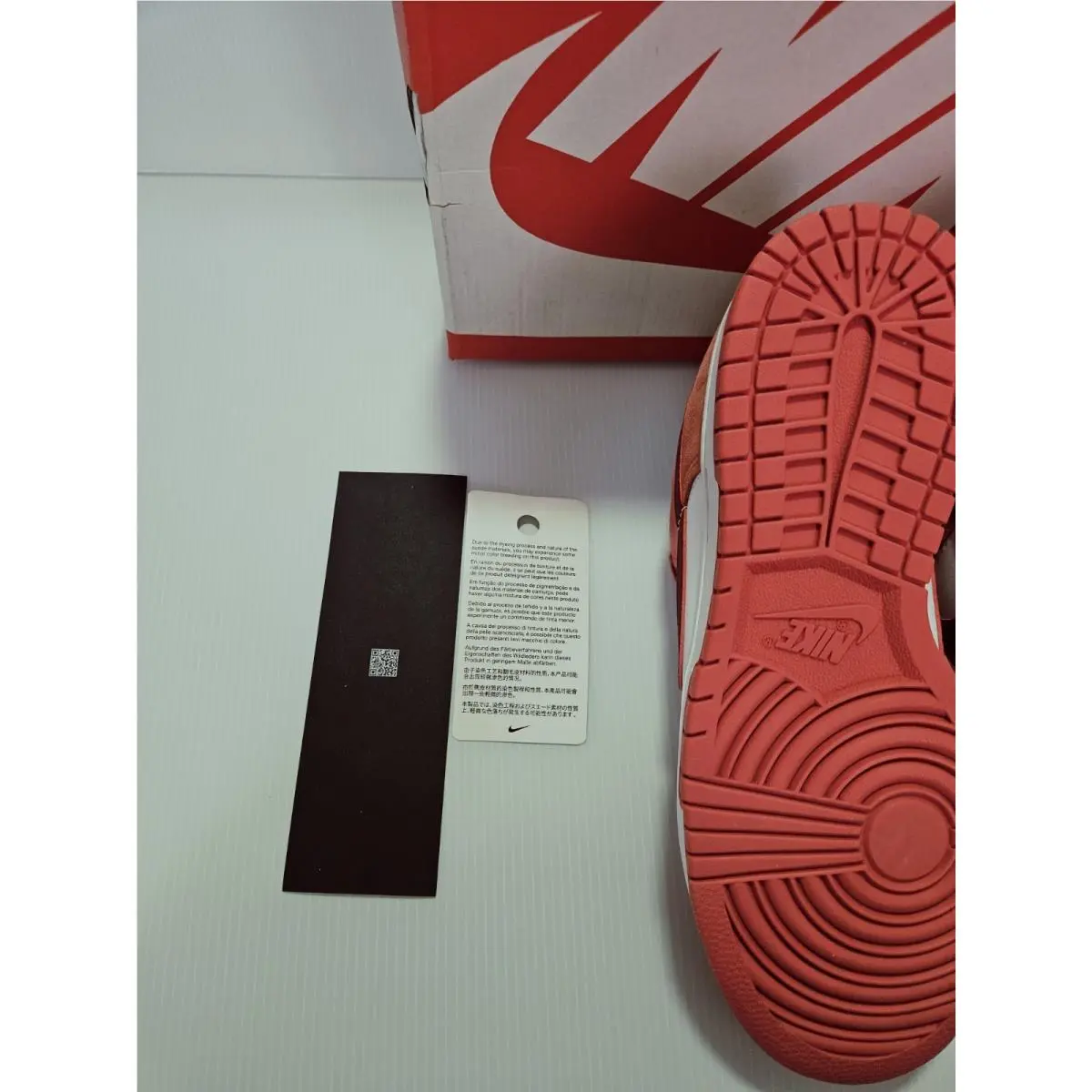 Nike shoes - Nike Dunk Low - Dunk Low - DV3029-100 - Red (UPC: 00196975575626) 9
