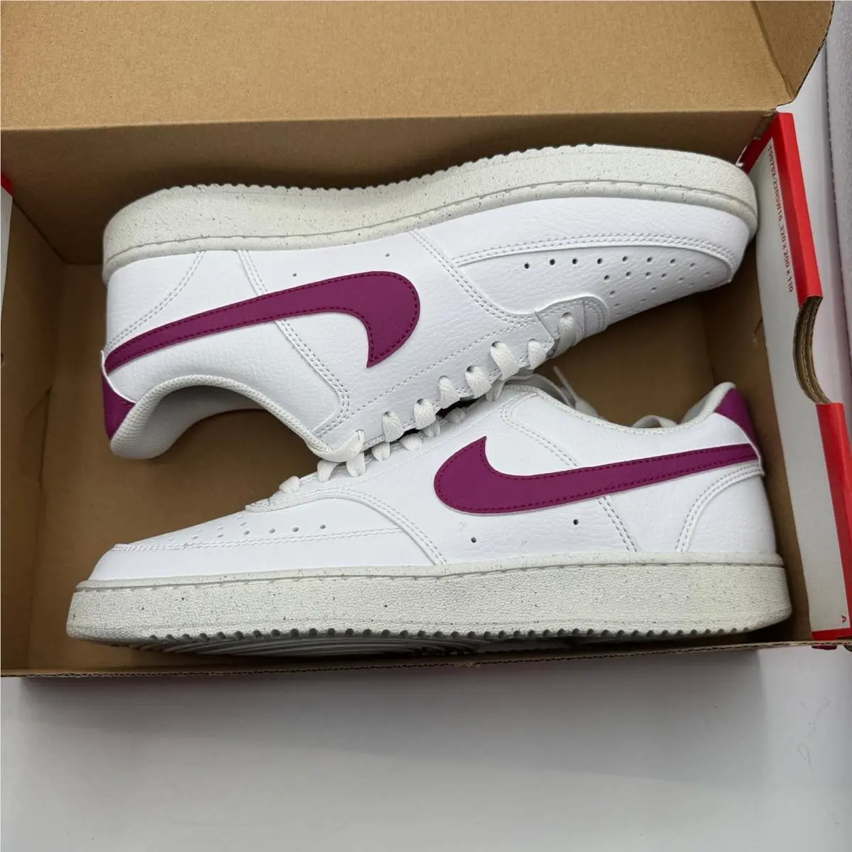 Nike shoes - Nike Court Vision Low Next Nature - White 4