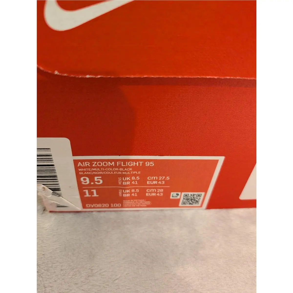 Nike shoes - Nike Air Zoom Flight 95 - White 0