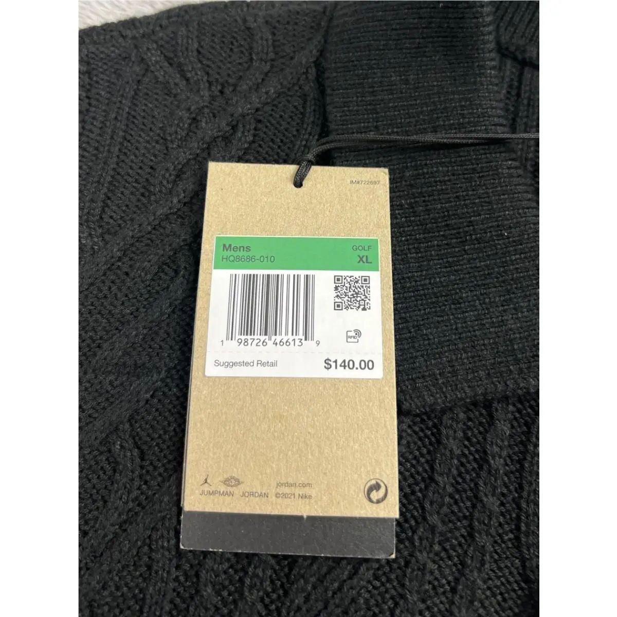Nike clothing - Nike Jordan - HQ8686010 - Black 5
