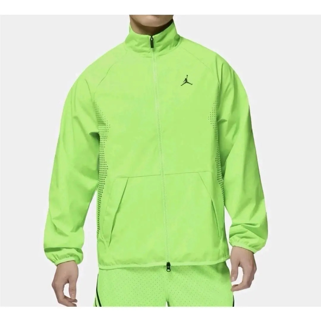 Air Jordan Sport Jam Warm- Up Electric Green Jacket HF9885-358 Size Large by Nike