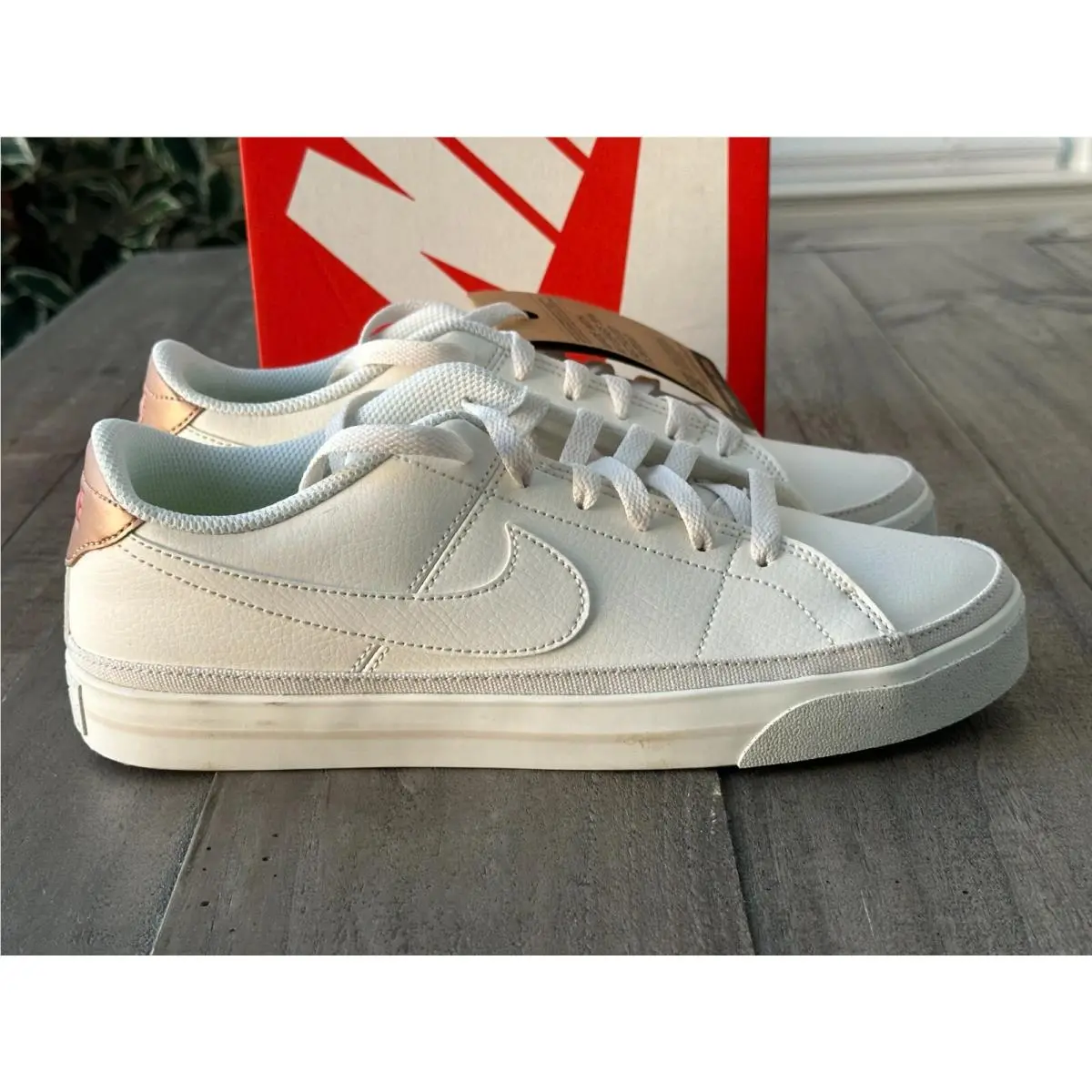 Nike shoes - Nike Court Legacy - Court Legacy - DH3161-003 - Phantom/Bronze MTL (UPC: 196968227808) 11