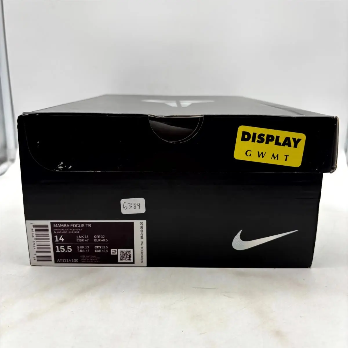 Nike shoes - Nike Mamba Focus AT1214-100 - Mamba Focus - AT1214-100 - White (UPC: 193145375345) 6