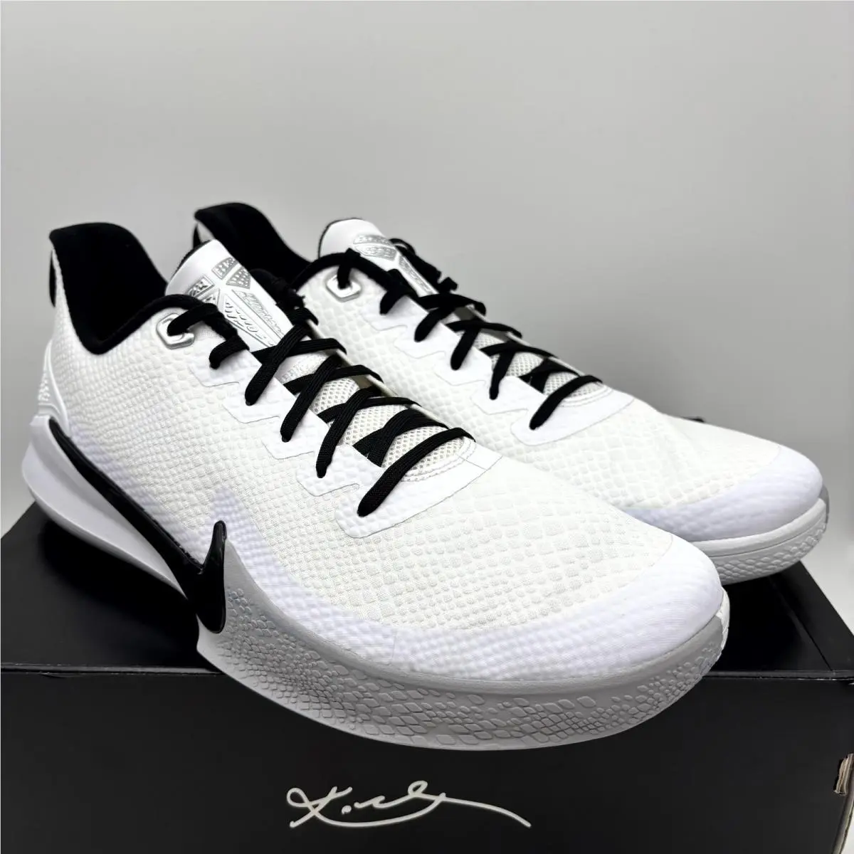 Nike shoes - Nike Mamba Focus AT1214-100 - Mamba Focus - AT1214-100 - White (UPC: 193145375345) 0
