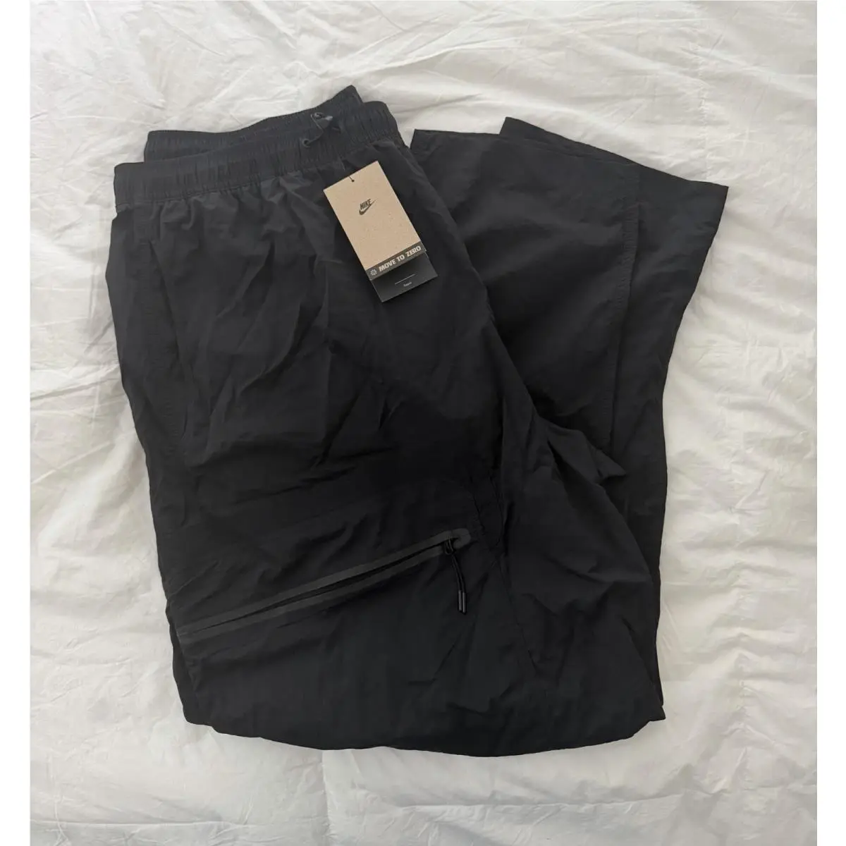 Tech Men`s Woven Cargo Pants Black Sz XL HJ2940-010 by Nike