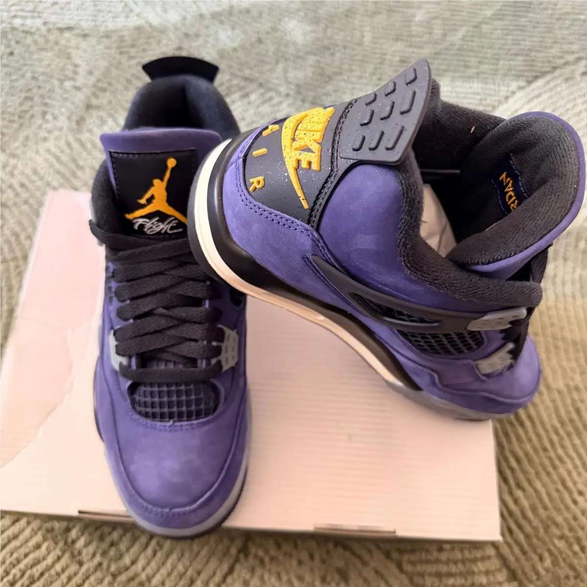 Nike shoes - Jordan 4 Retro Canyon Purple - Purple 1