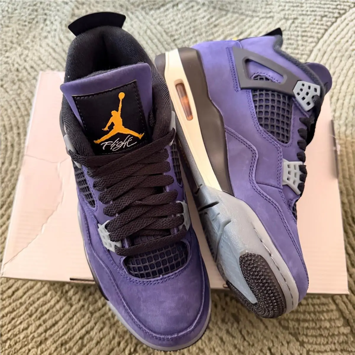 Nike shoes - Jordan 4 Retro Canyon Purple - Purple 3