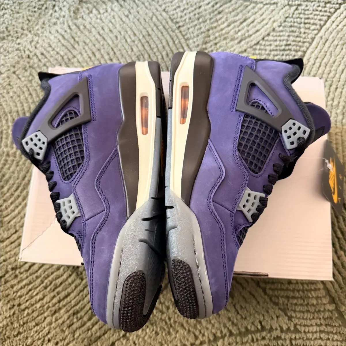 Nike shoes - Jordan 4 Retro Canyon Purple - Purple 4