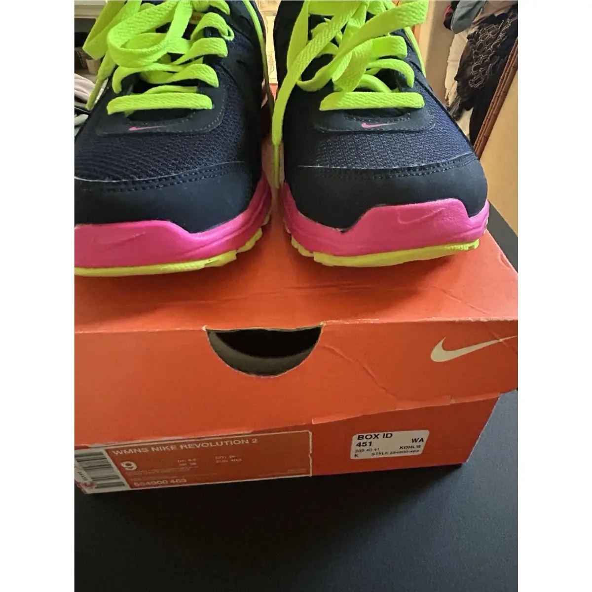 Nike shoes - Nike Revolution 2 - Revolution - 554900463 - Blue (UPC: 0826216088355) 1