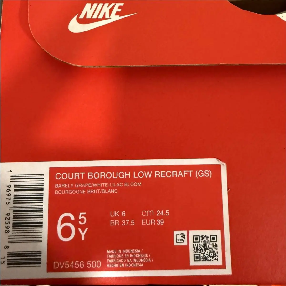 Nike shoes - Nike Court Bourough - Court Bourough - Purple 7