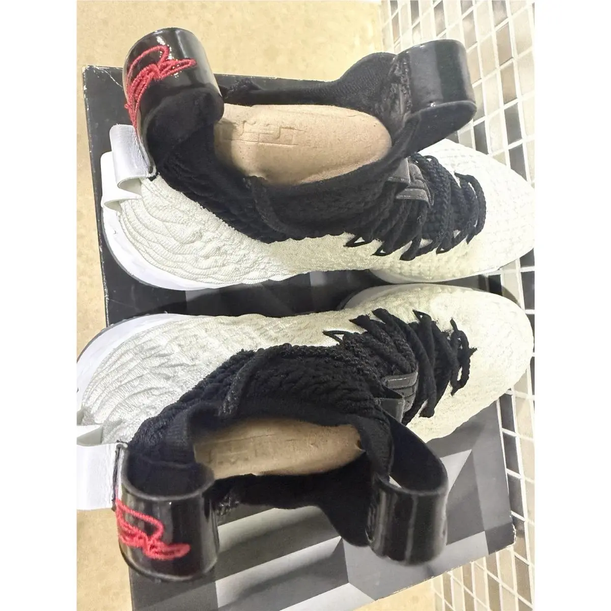 Nike shoes - Nike LeBron 15 - LeBron - AQ2363-100 - White 4