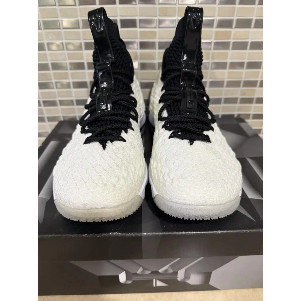 Nike shoes - Nike LeBron 15 - LeBron - AQ2363-100 - White 2