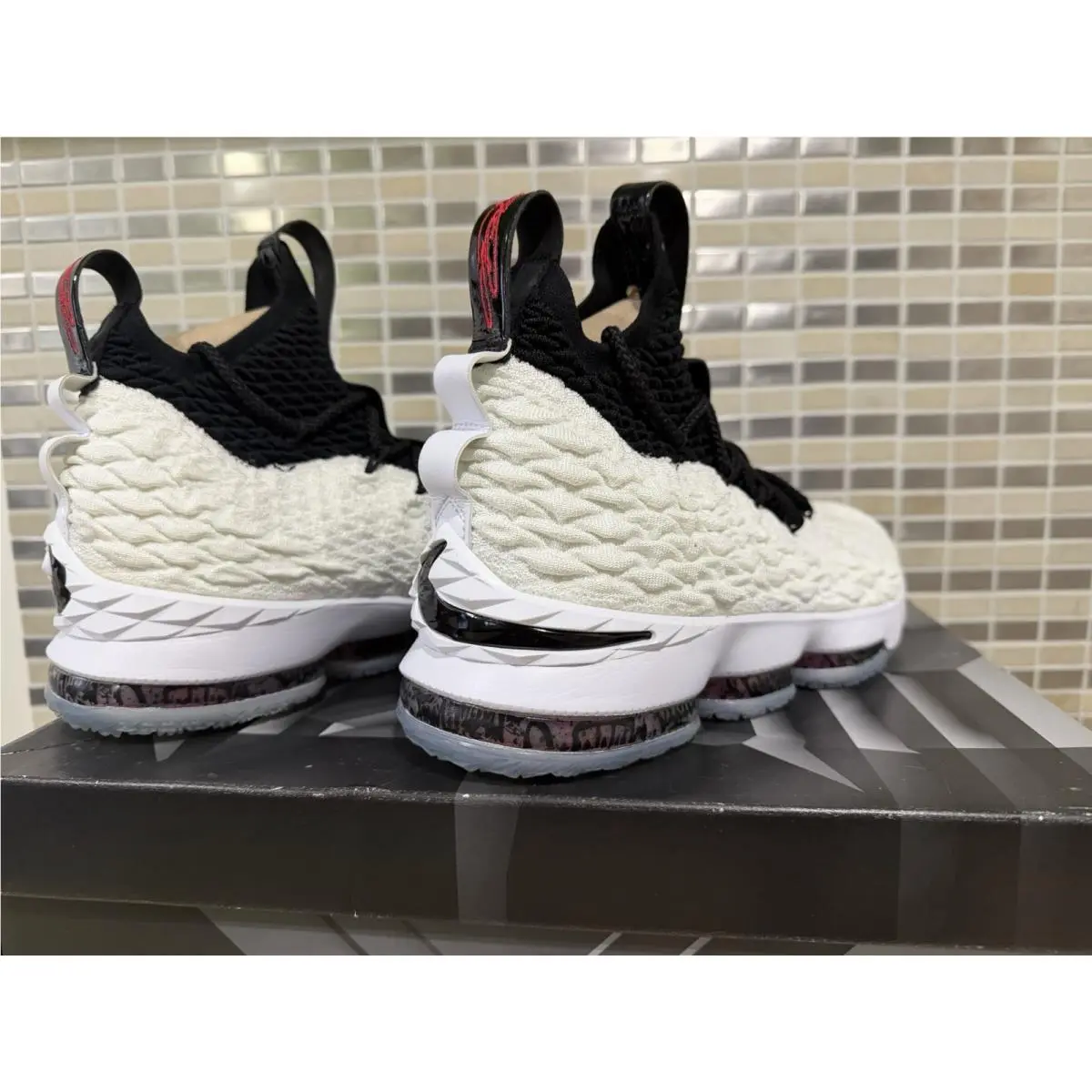 Nike shoes - Nike LeBron 15 - LeBron - AQ2363-100 - White 3