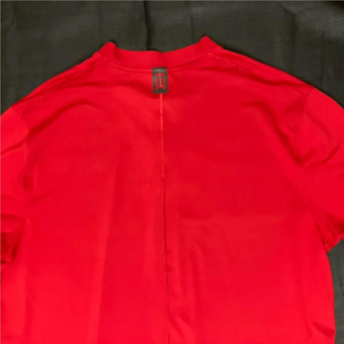 Nike clothing - TW Tiger Woods Vapor Cooling Blade Polo - Sunday Gym Red Silver White 3