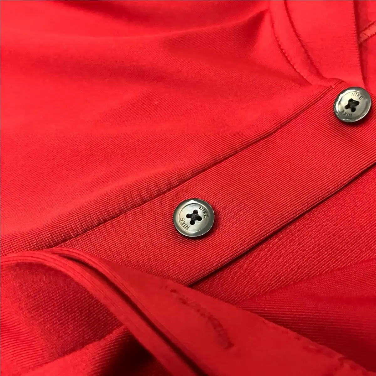 Nike clothing - TW Tiger Woods Vapor Cooling Blade Polo - Sunday Gym Red Silver White 5