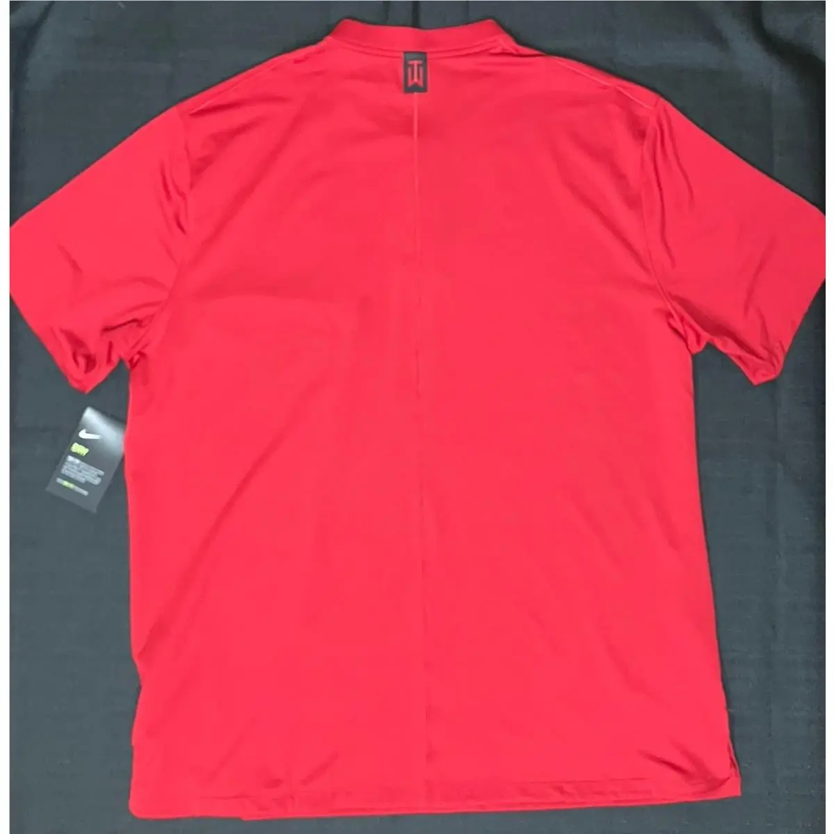 Nike clothing - TW Tiger Woods Vapor Cooling Blade Polo - Sunday Gym Red Silver White 7