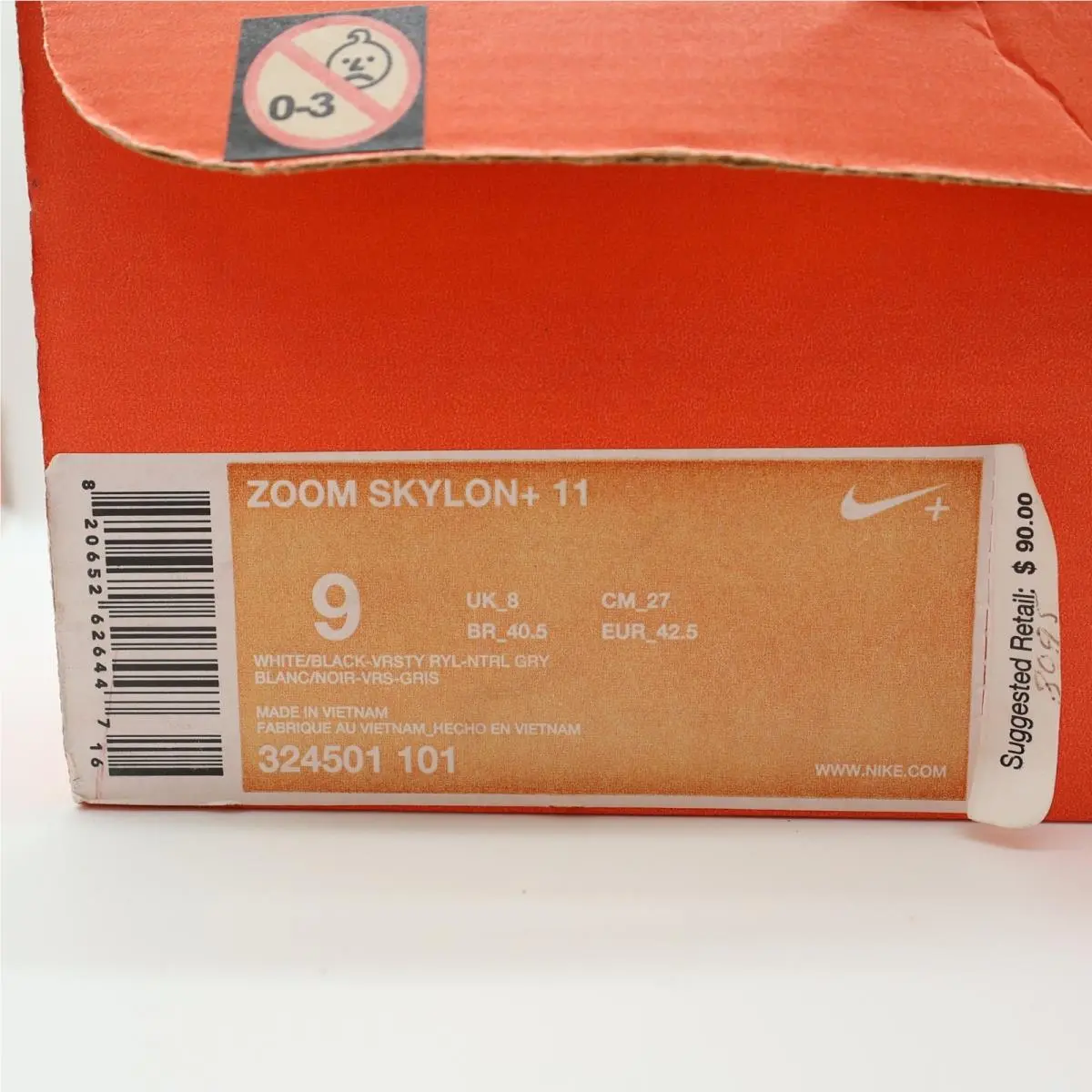Nike shoes - Zoom Skylon+ 11 - Zoom - White 6