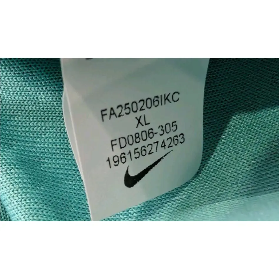 Nike clothing - Nike Dri-Fit - FD0806 305 - Mint / Black (UPC: 196156274263) 13