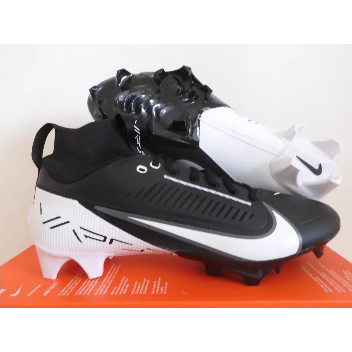 Vapor Edge Pro 360 2 Football Black-white-black Sz 10 DA5456-001 by Nike