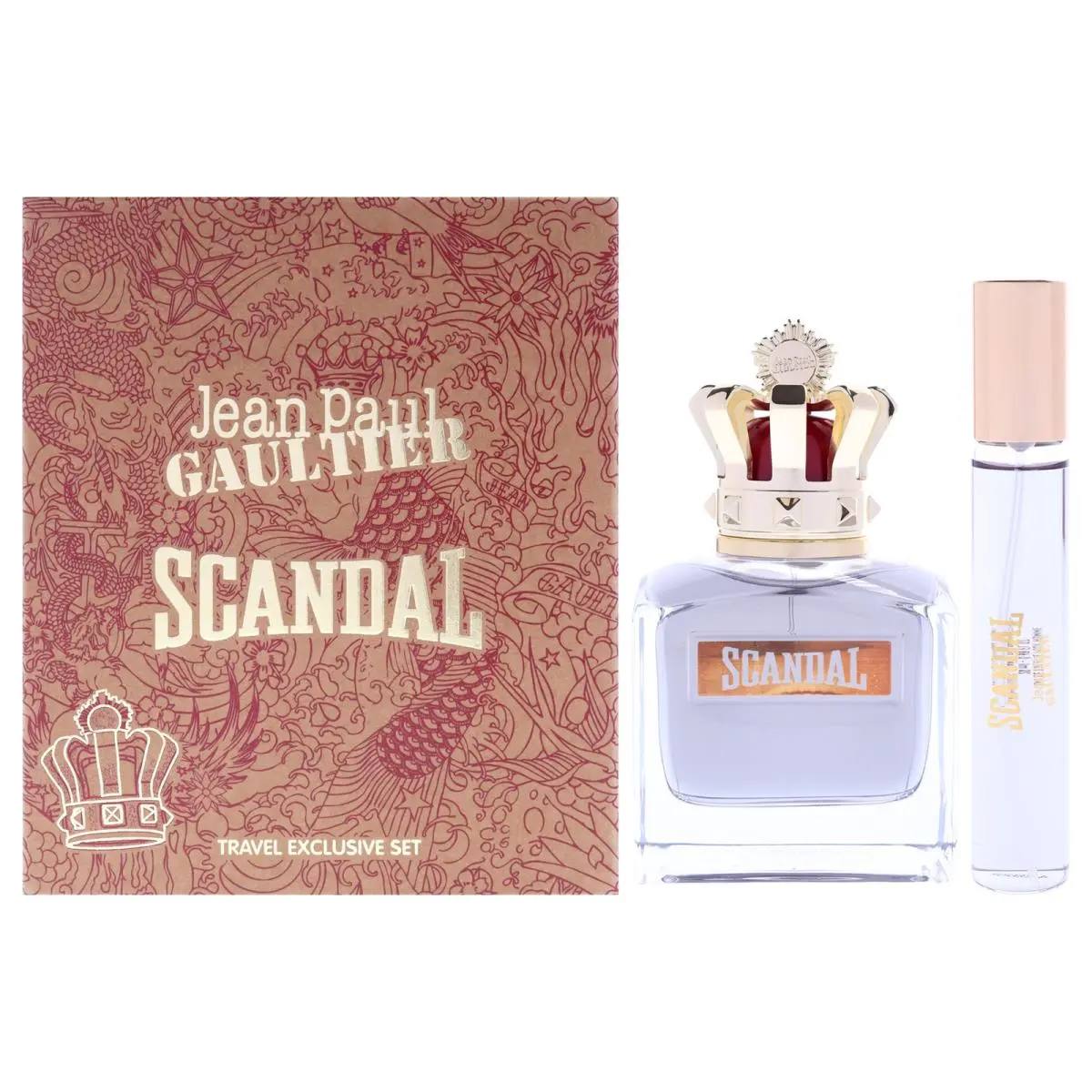 Scandal  For Men - 2 Pc Gift Set 3.4oz Edt 0.68oz Edt by Jean Paul Gaultier