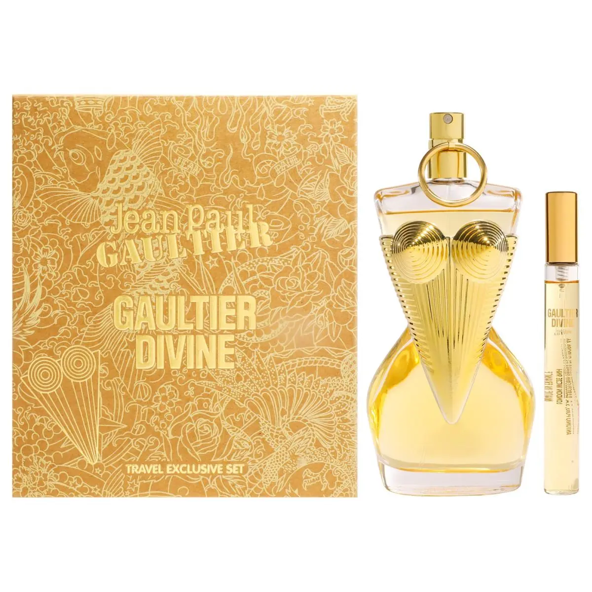 3 Pack Divine by Jean Paul Gaultier For Women - 2 Pc 3.4oz Edp 0.3oz Edp Mini