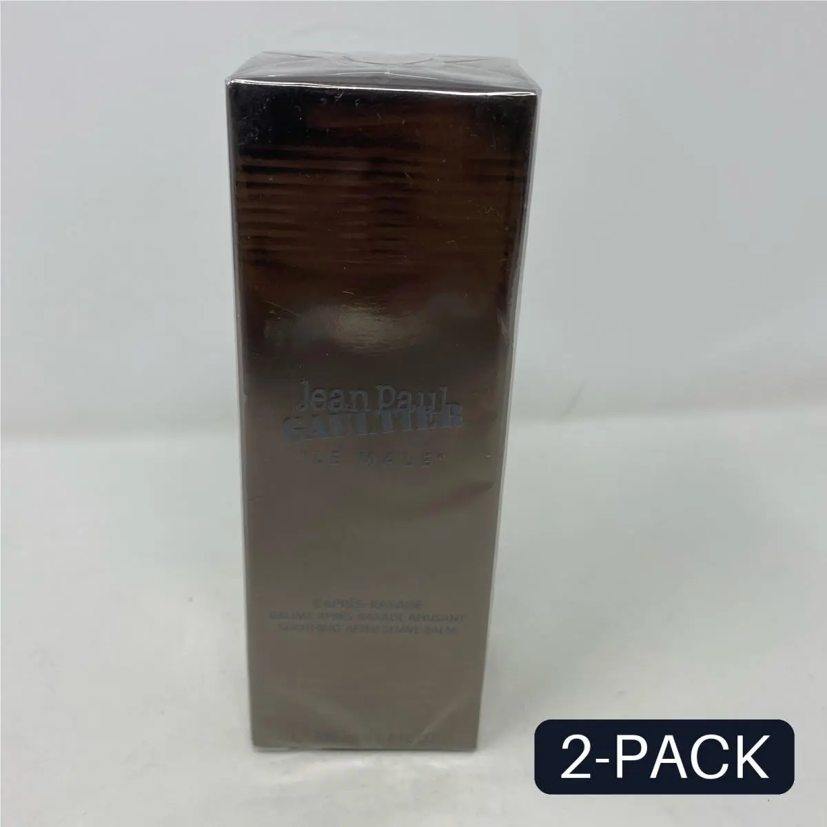 Le Male Soothing After Shave Balm 3.4 oz - 2 Pack by Jean Paul Gaultier