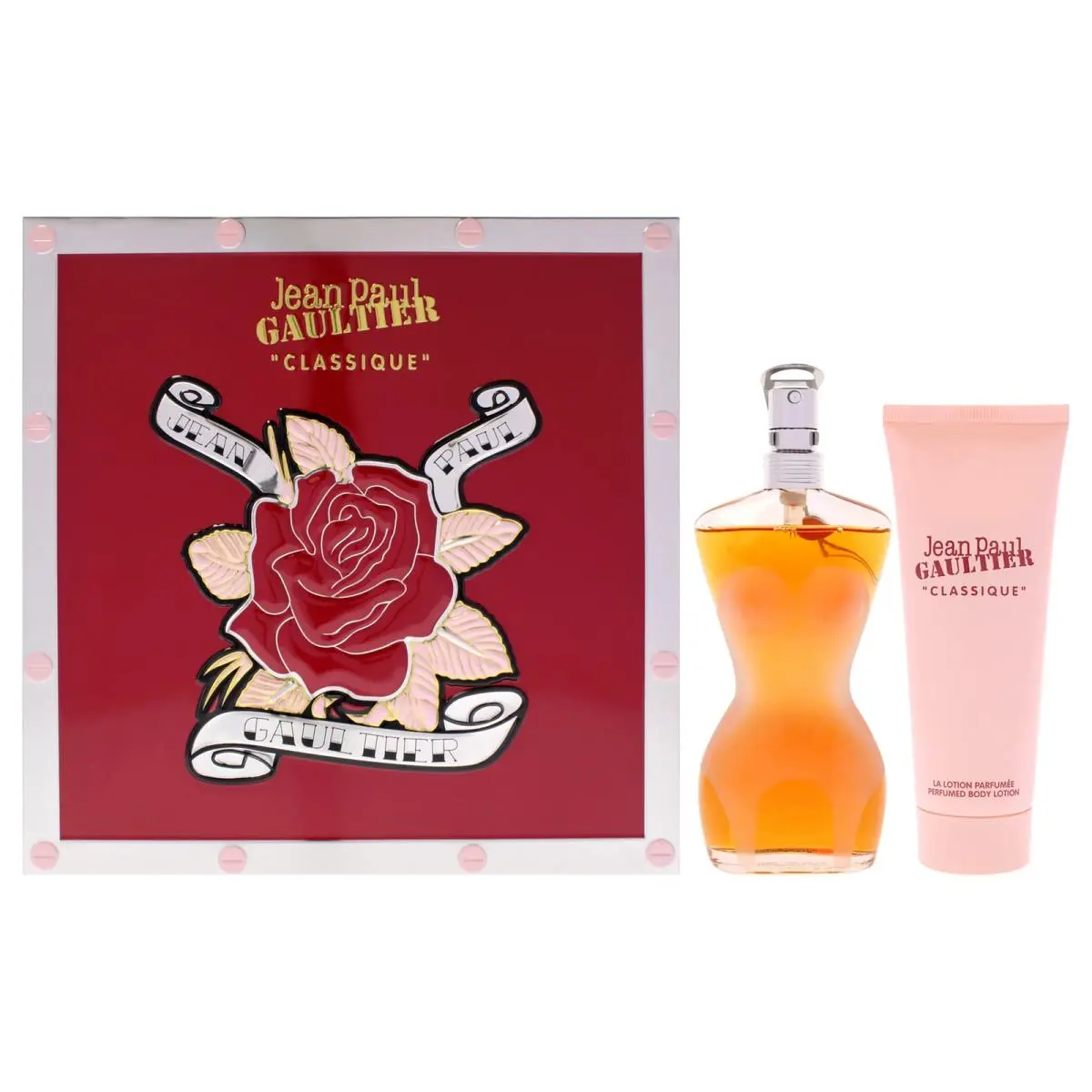 Classique by Jean Paul Gaultier For Women - 1.7oz Edt Spray 2.5oz Lotion