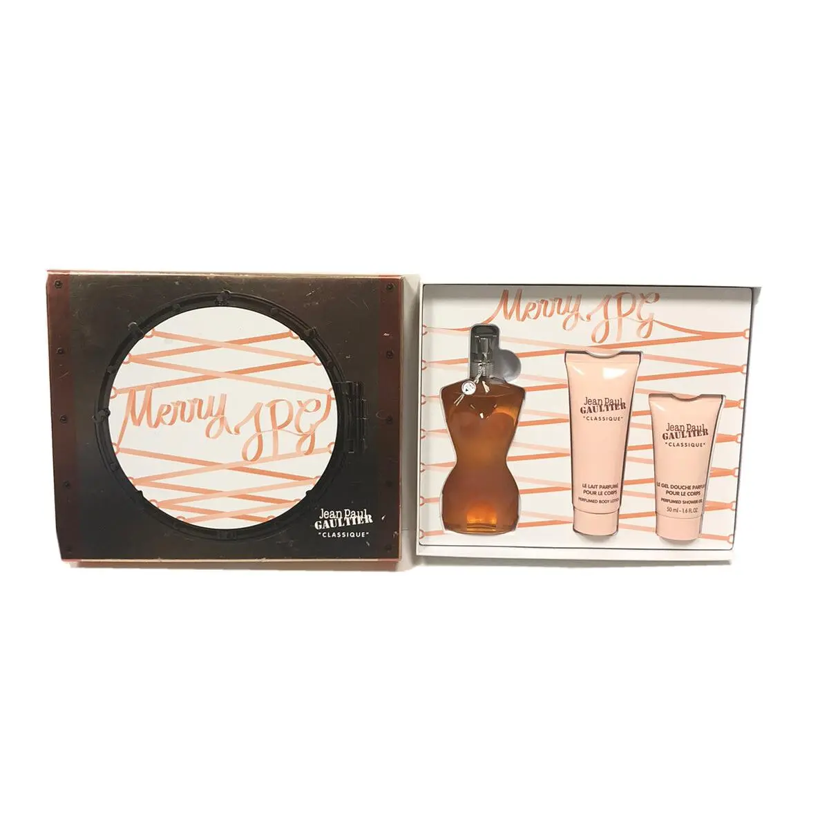 Jean Paul Gaultier Classique 3.4 OZ Edp Spray Women`s Perfume 3 PC Gift Set
