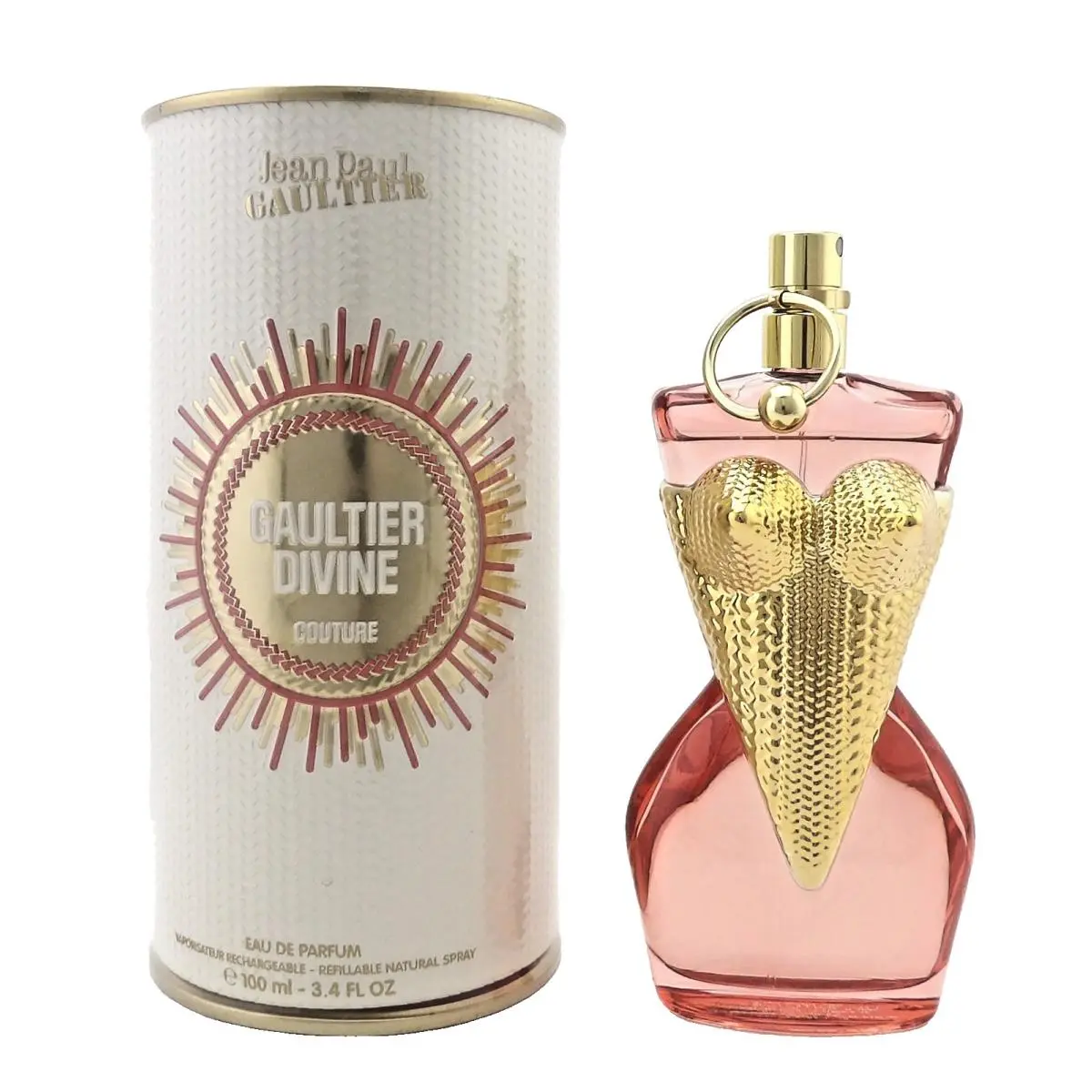 Divine Couture 3.4 Oz. Edp Spray Refillable. Box by Jean Paul Gaultier
