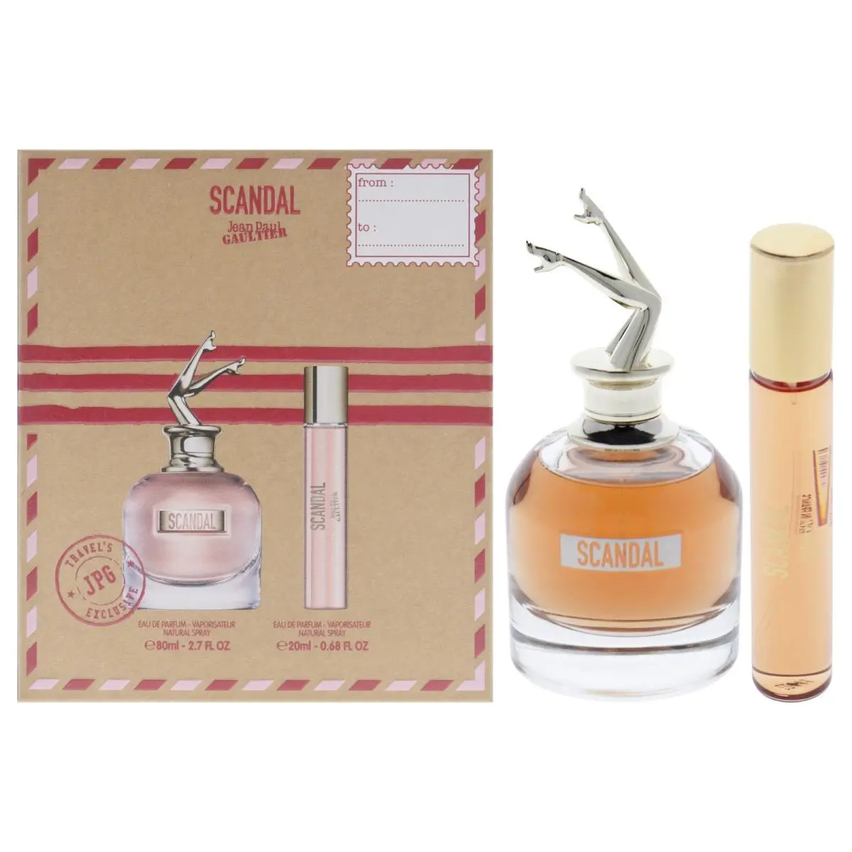 2 Pack Scandal  For Women - 2 Pc 2.7oz Edp 0.68oz Edp by Jean Paul Gaultier