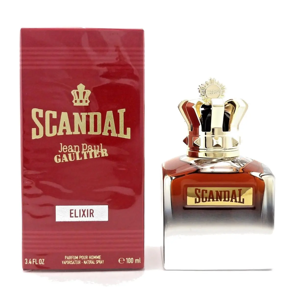 Scandal Elixir  3.4 oz Parfum Spray For Men. Box by Jean Paul Gaultier