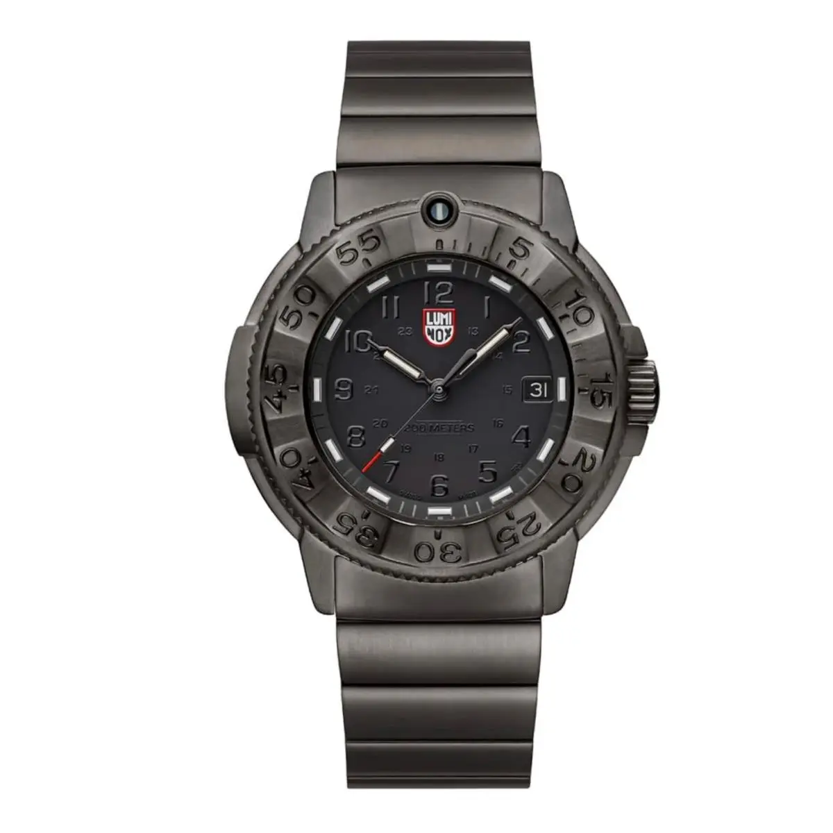 3220 Navy Seal Foundation XS.3228.NSF 43mm Black Dive Swiss Made Watch by Luminox