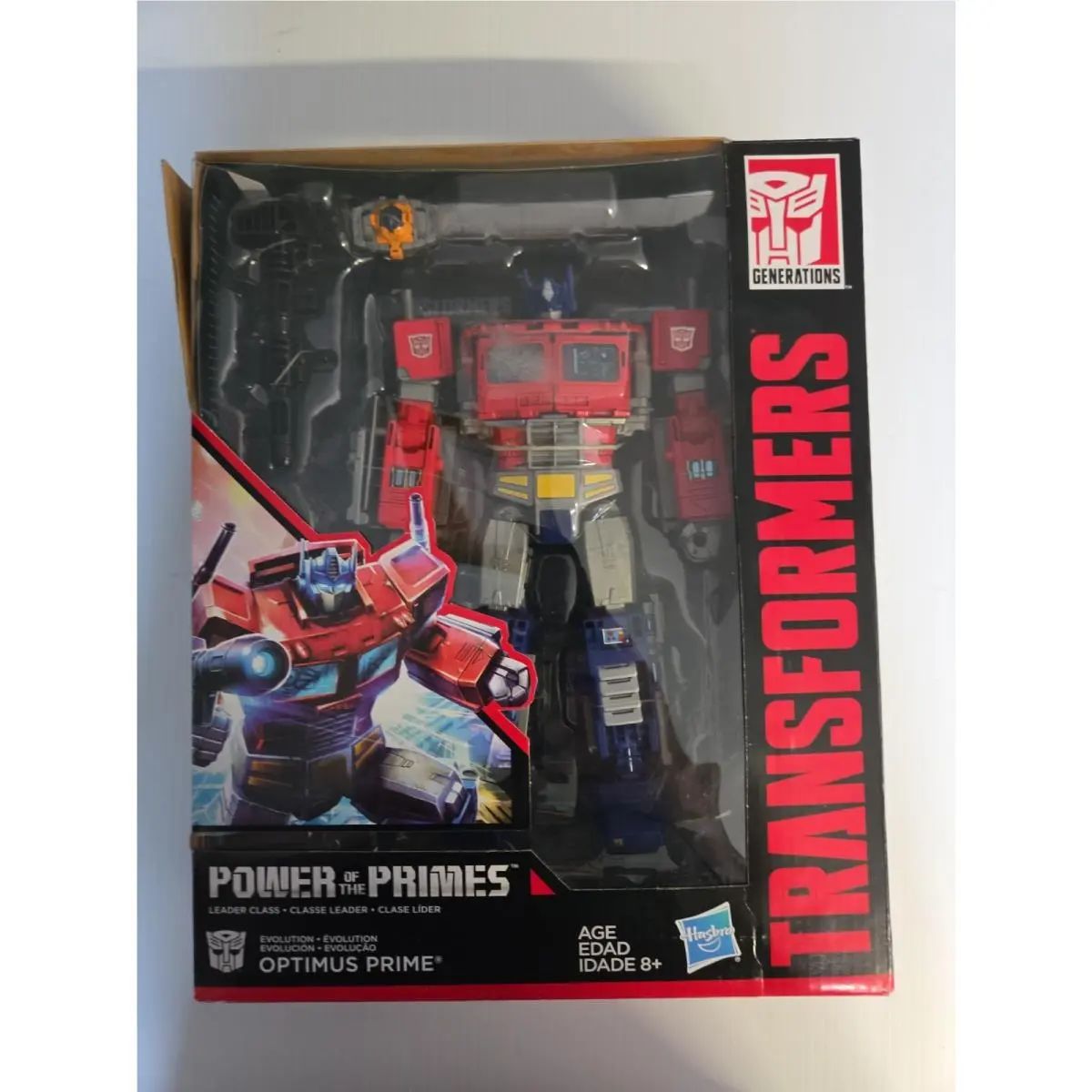 Transformers Power of The Primes Optimus Prime Evolution Orion Pax Figure