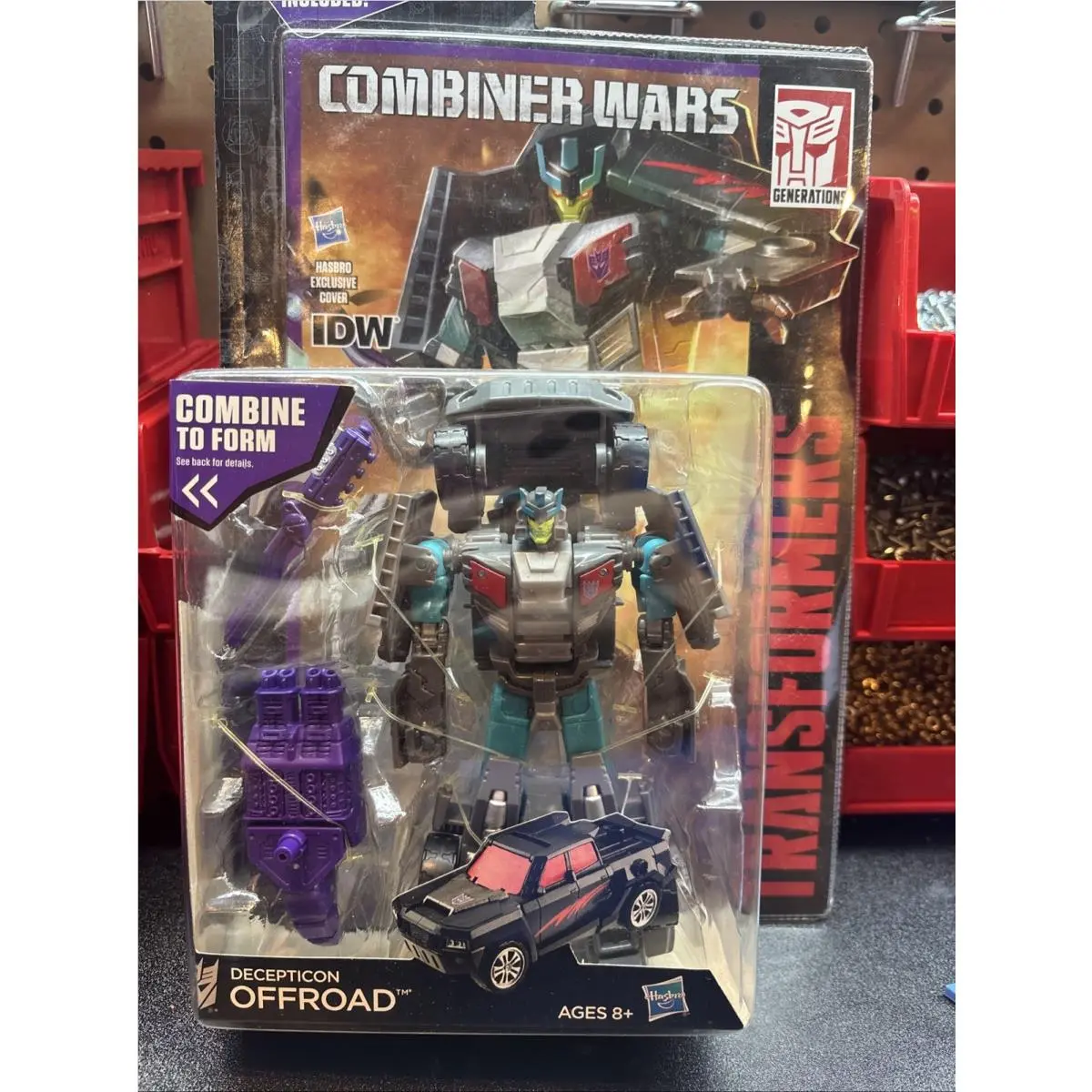 Transformers Generations Combiner Wars Deluxe Offroad Stunticons Menasor B04